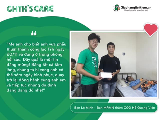 [GHTK's Care] COD Hồ Quang Viên - Kho Thống Nhất - Đồng Nai