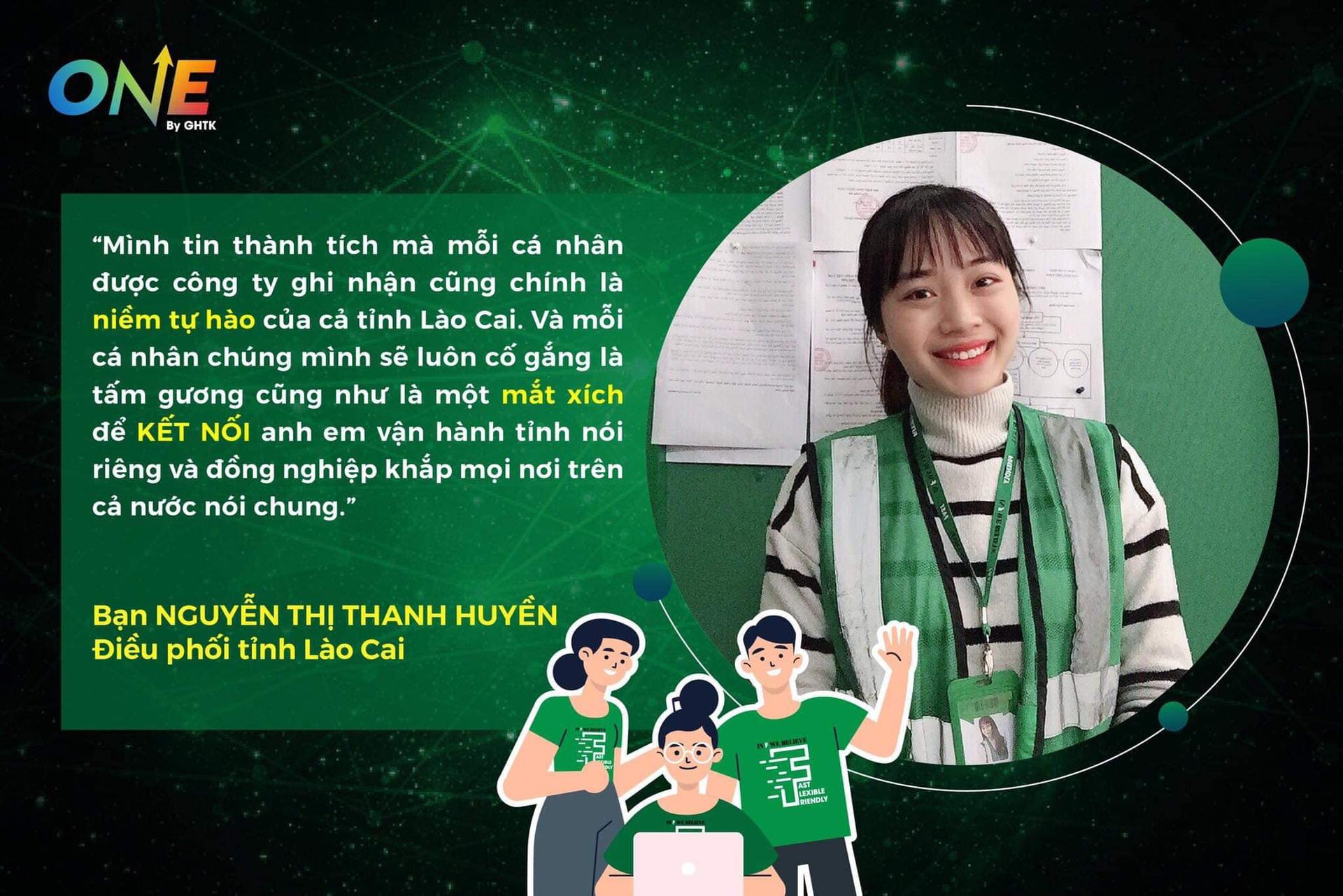ONE - By GHTK | NHÂN VIÊN TRIỂN VỌNG NGUYỄN THỊ THANH HUYỀN: “NGƯỜI PHỤ NỮ QUYẾN RŨ NHẤT LÀ KHI SAY MÊ THEO ĐUỔI ƯỚC MƠ”