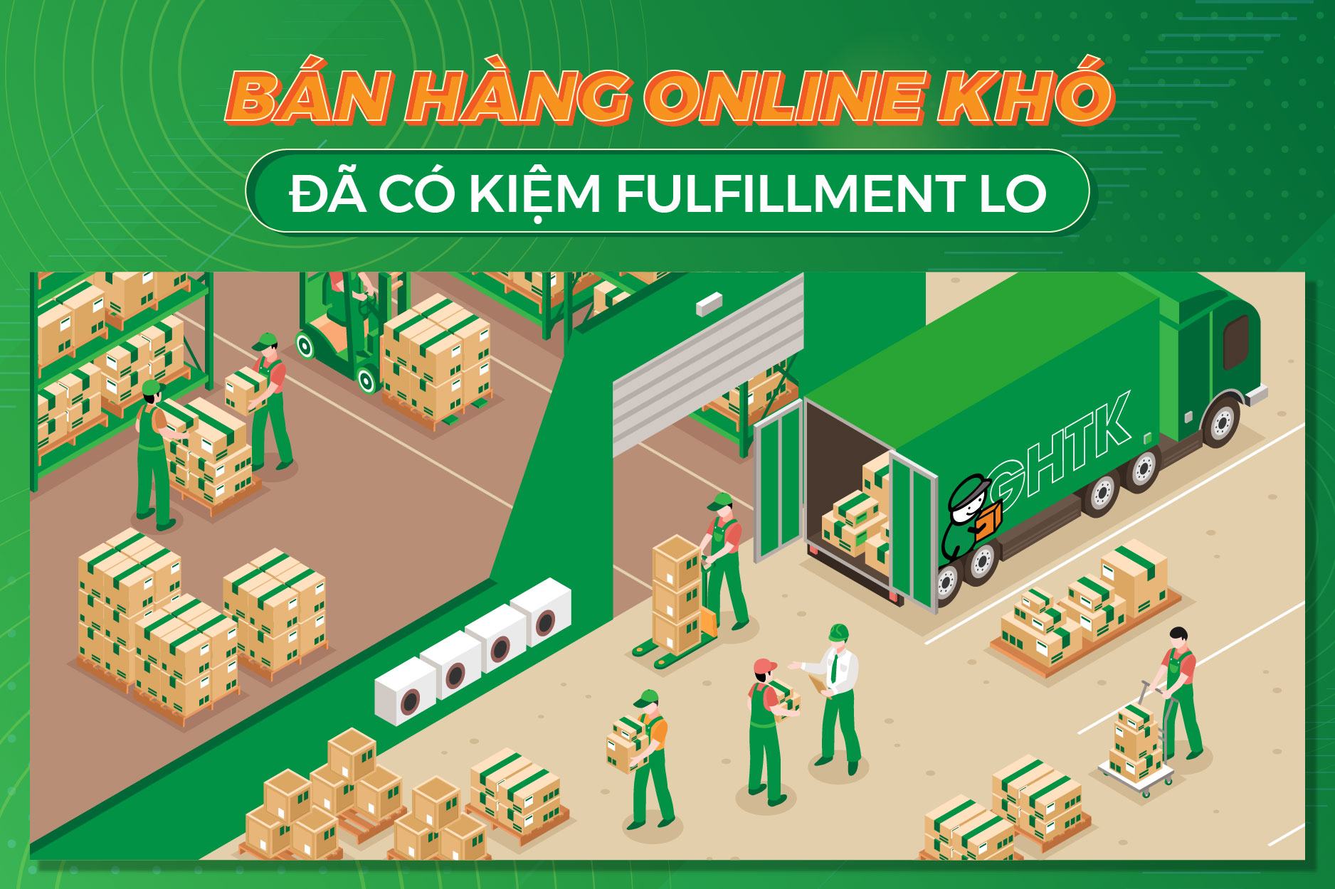 Đơn về ngập kho - Kiệm Fulfillment lo hết