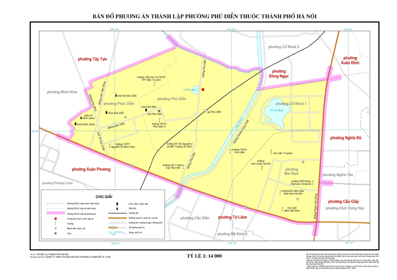 Phường Mai Dịch sau sáp nhập: Chia tách địa giới và bản đồ hành chính mới
