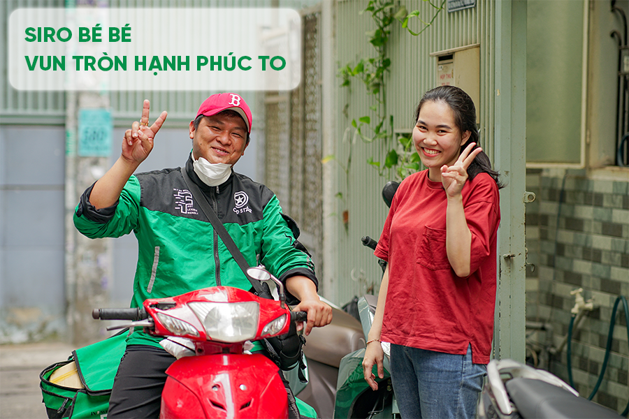 SIRO bé bé, vun tròn hạnh phúc to