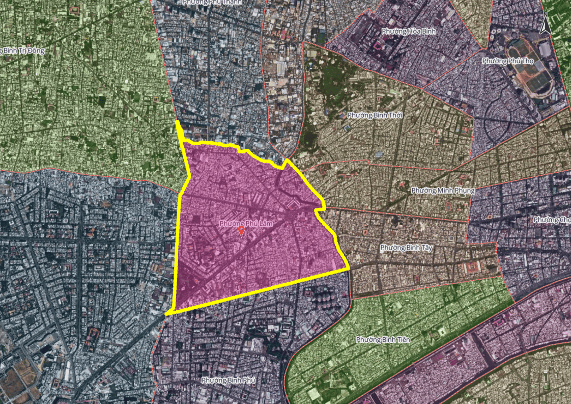 Phường 12 Quận 6 sau sáp nhập: Quy hoạch địa giới và trụ sở hành chính mới