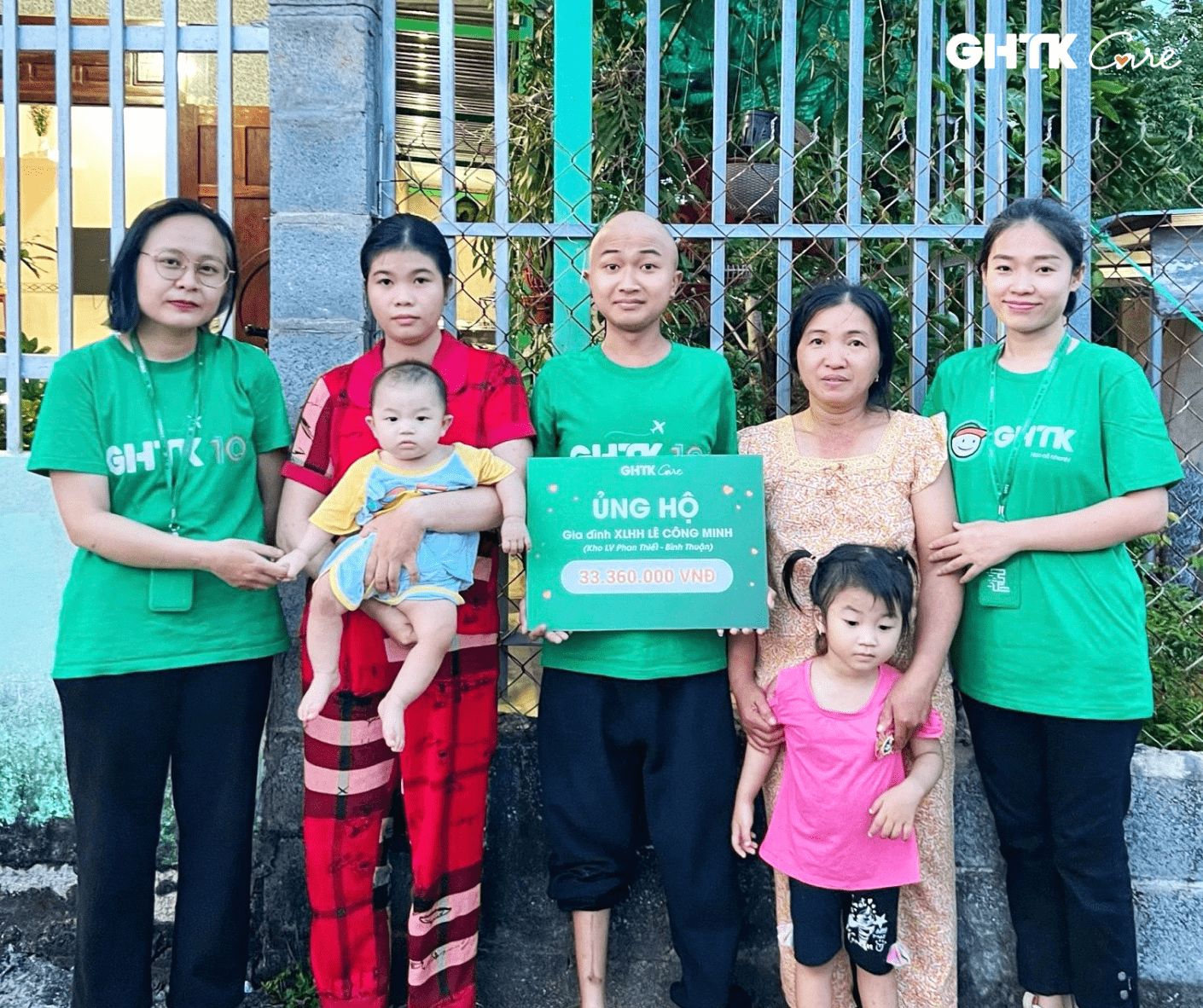 Hành trình trao yêu thương 60: Gia đình XLHH Lê Công Minh (Bình Thuận)