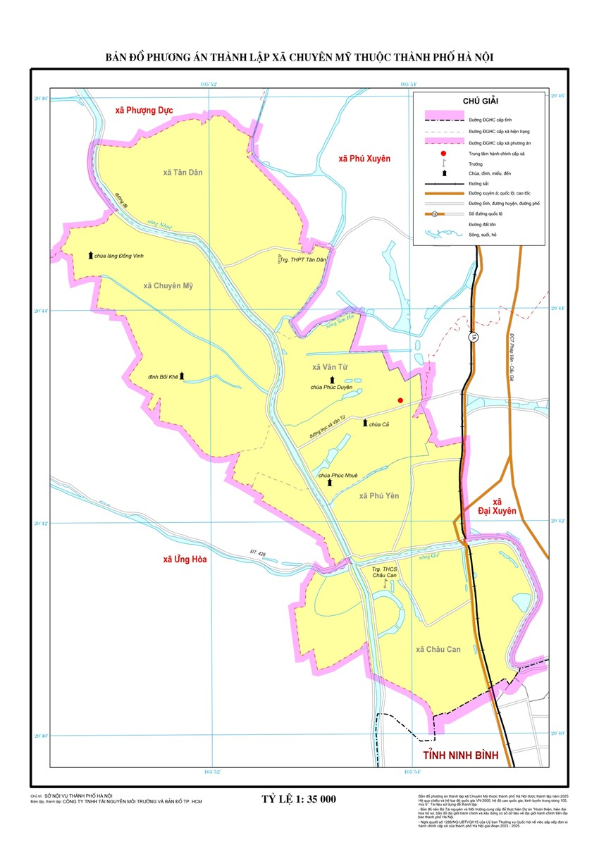 Huyện Phú Xuyên sau sáp nhập: Điều chỉnh địa giới và cấu trúc hành chính mới