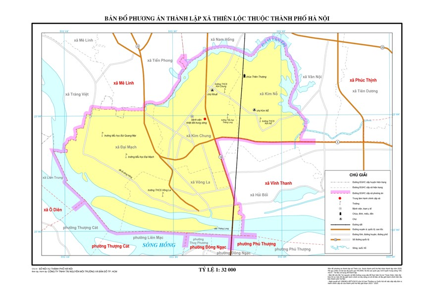 Huyện Đông Anh sau sáp nhập: Quy hoạch 5 xã mới và sắp xếp trụ sở hành chính