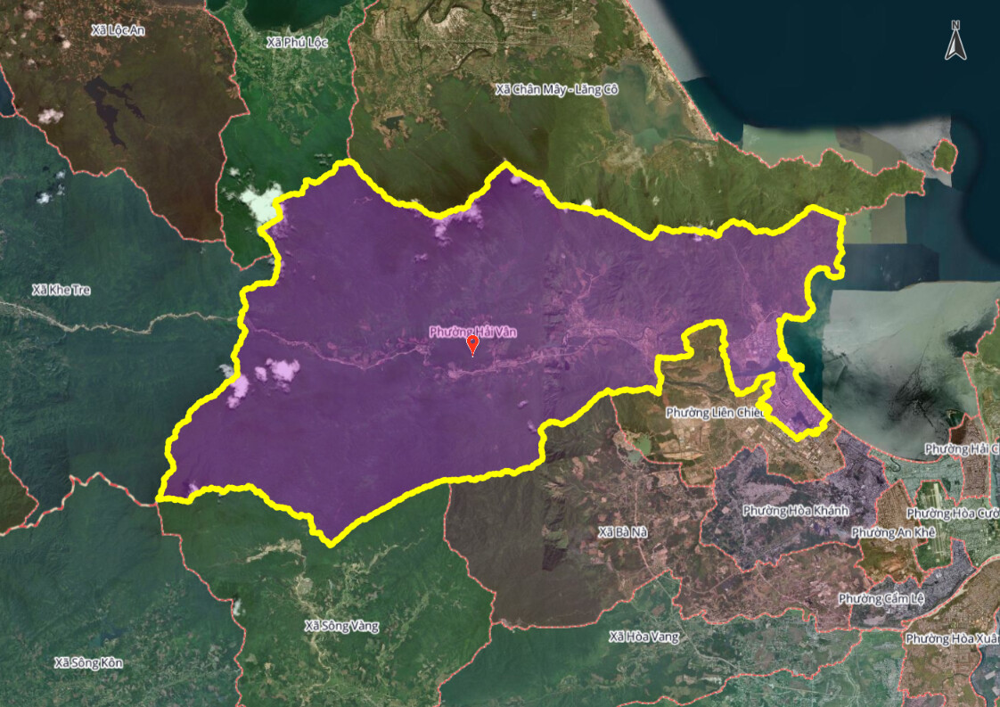 Cập nhật địa giới và thông tin hành chính Quận Liên Chiểu sau sáp nhập