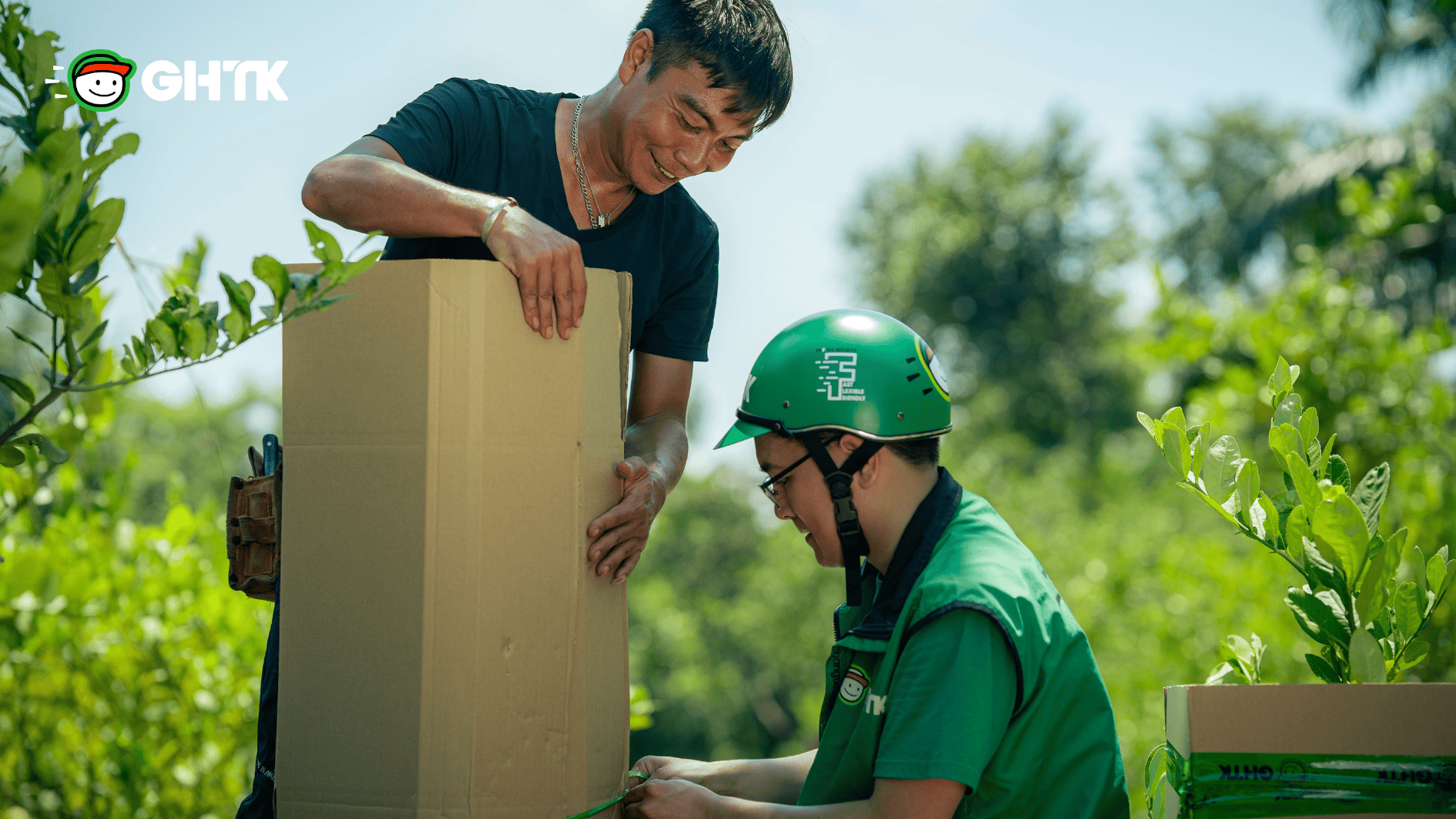 Vận chuyển cây cối – GHTK đồng hành cùng từng mầm xanh