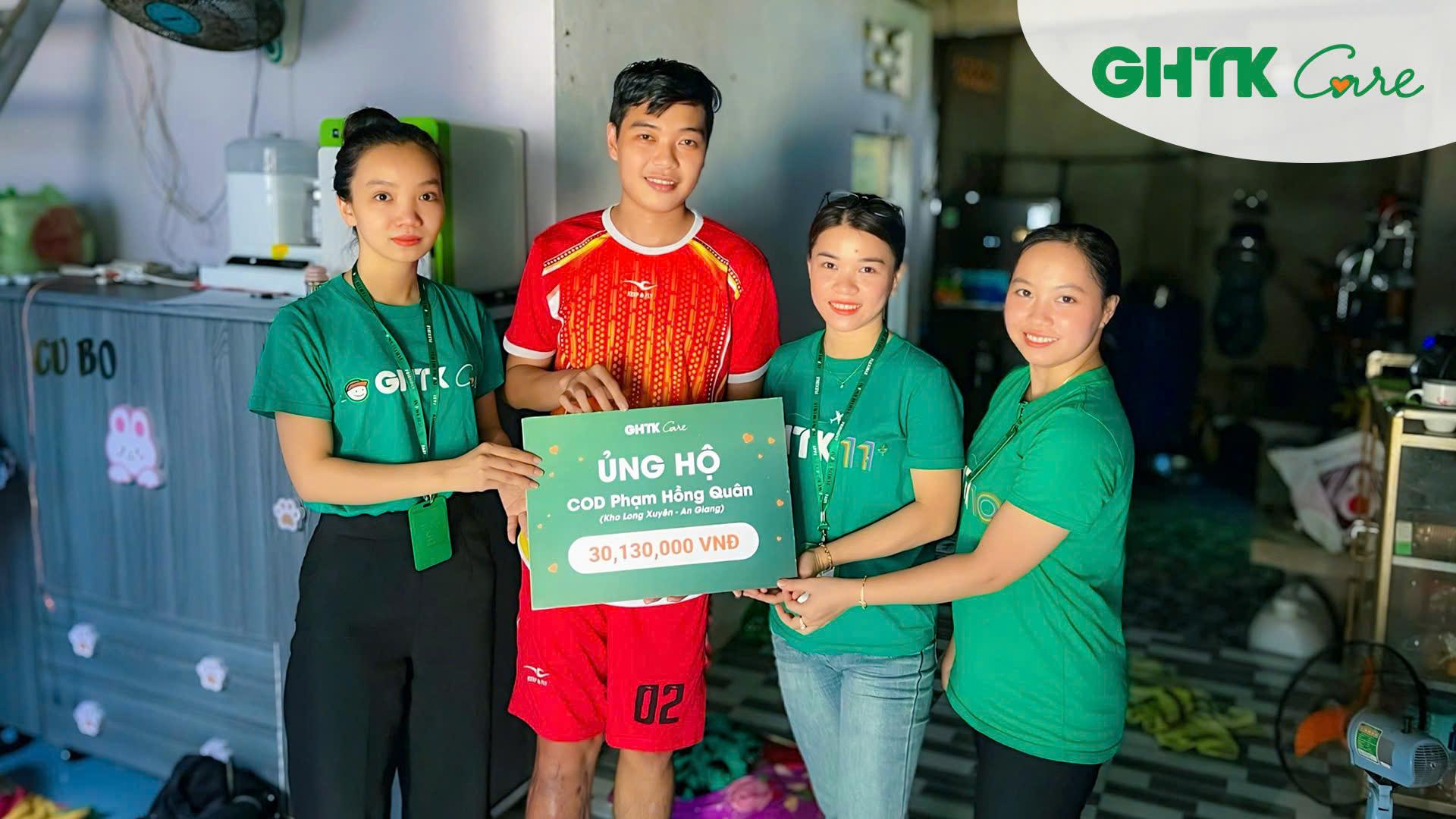 Hành trình trao yêu thương số 73: Gia đình COD Phạm Hồng Quân (An Giang)