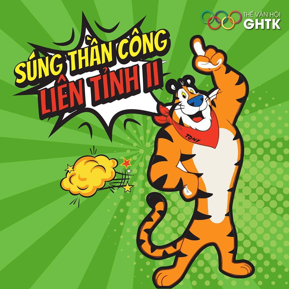 Linh vật đại diện của các đội đã sẵn sàng...