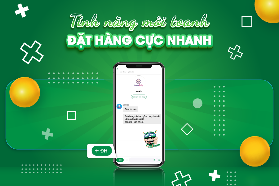 Tính năng mới toanh - Đặt hàng cực nhanh
