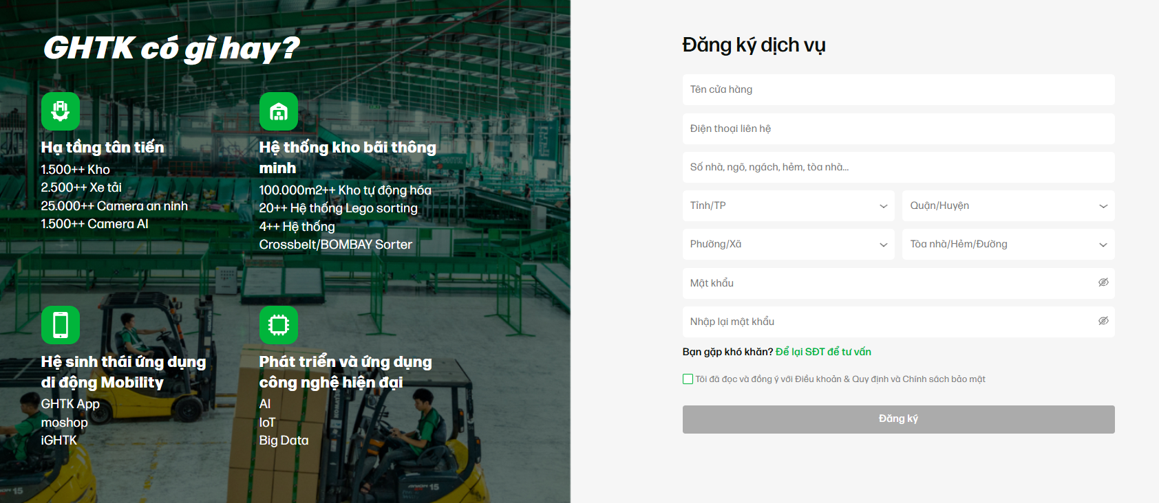 Hướng dẫn đăng ký GHTK: Gửi hàng chuyên nghiệp chỉ với 3 phút