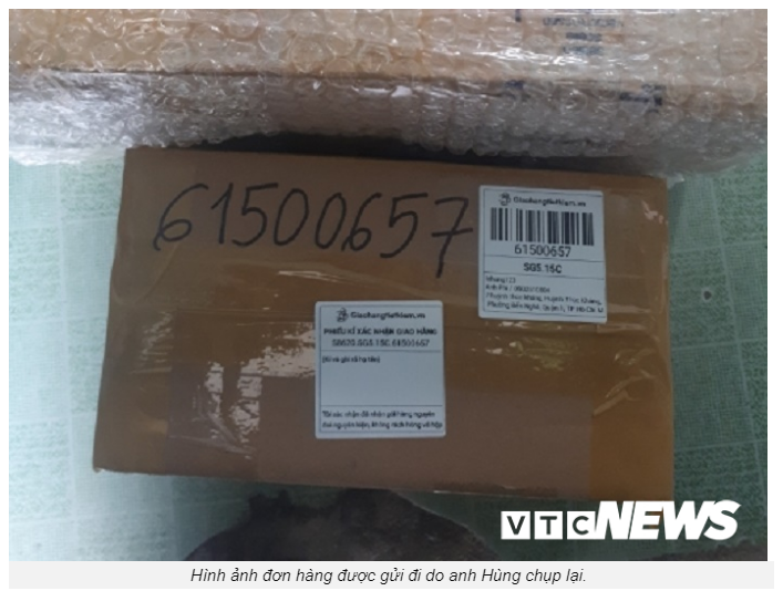 [GHTK thông báo] Xử lý bồi hoàn đối với đơn hàng của anh Lê Hữu Hùng