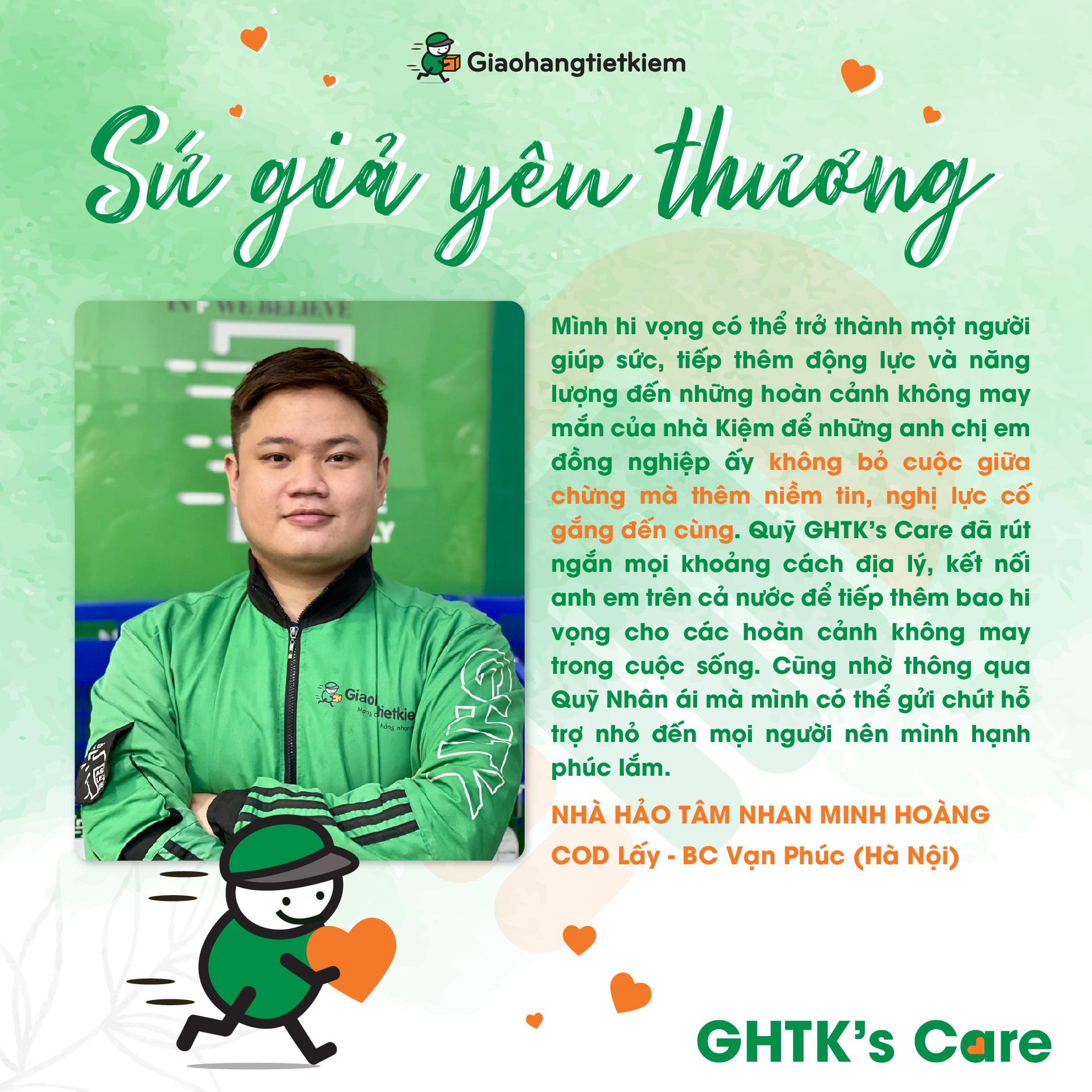 ? SỨ GIẢ YÊU THƯƠNG ANH NHAN MINH HOÀNG - COD LẤY - BC VẠN PHÚC (HÀ NỘI)