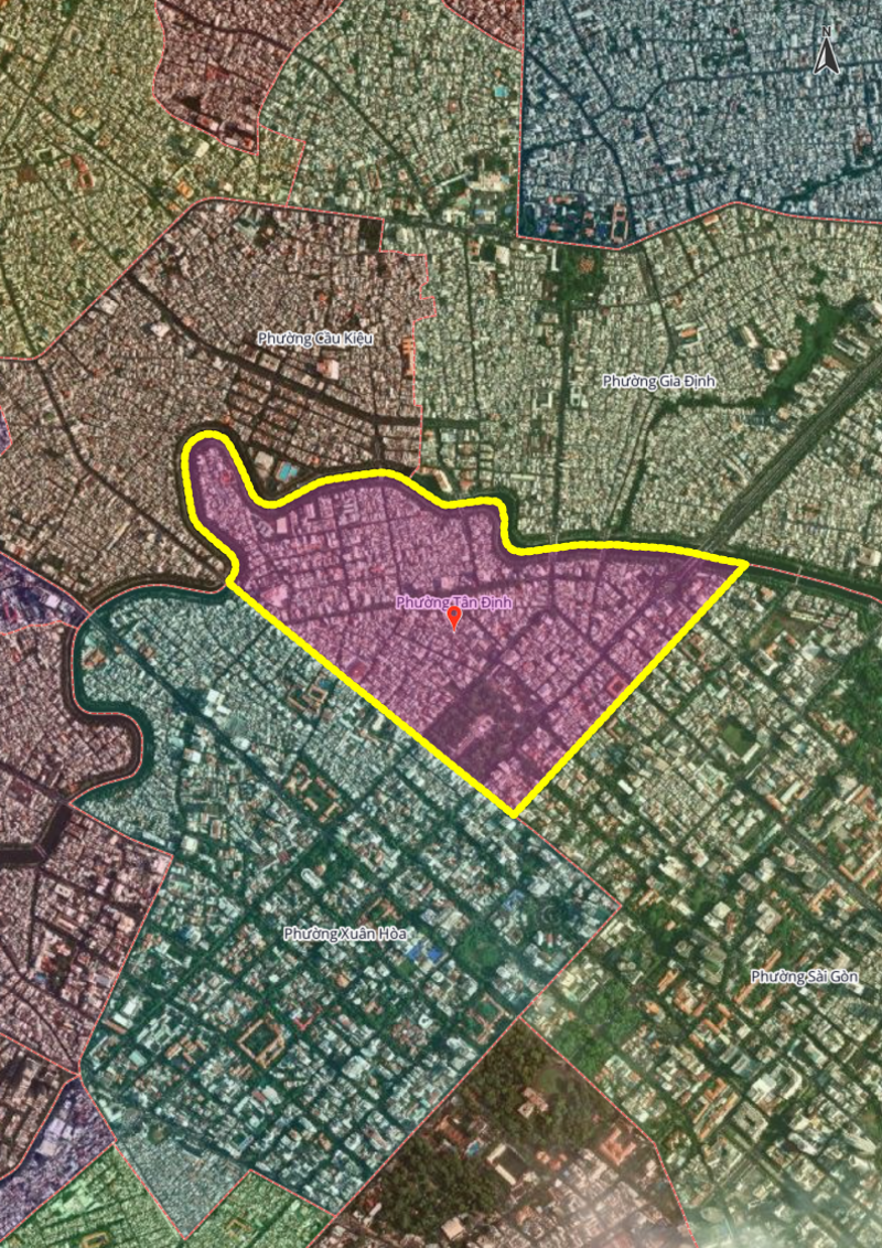 Phường Đa Kao sau sáp nhập: Chia tách địa giới và bản đồ hành chính mới