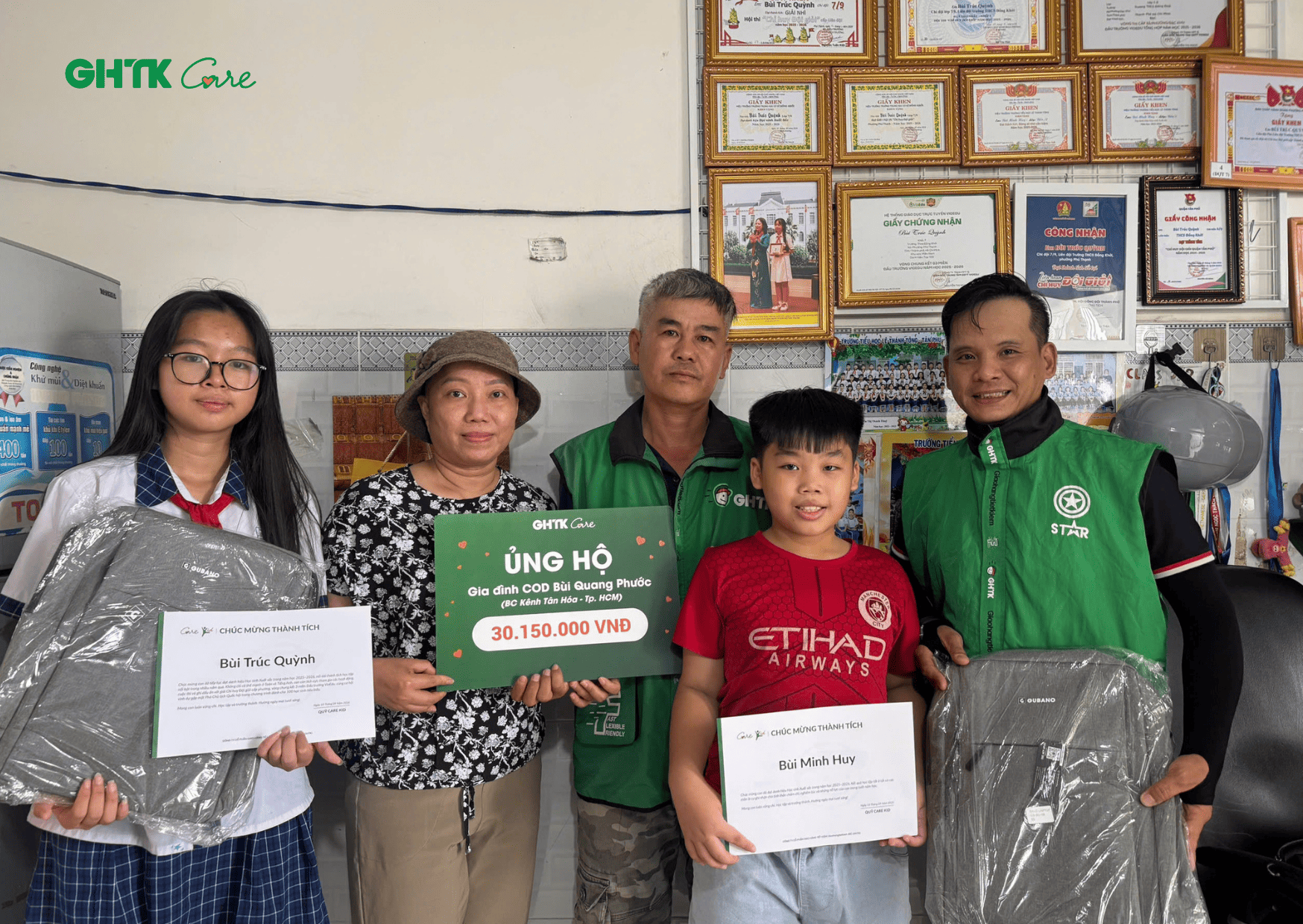 Hành trình trao yêu thương số 95: Điểm tựa trong những ngày gian khó