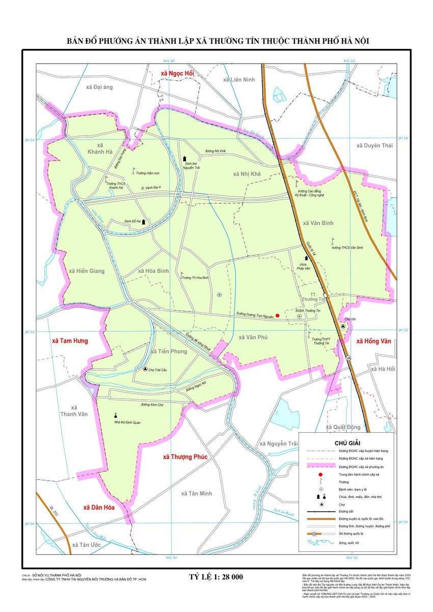 Huyện Thường Tín sau sáp nhập: Điều chỉnh địa giới và cấu trúc hành chính mới