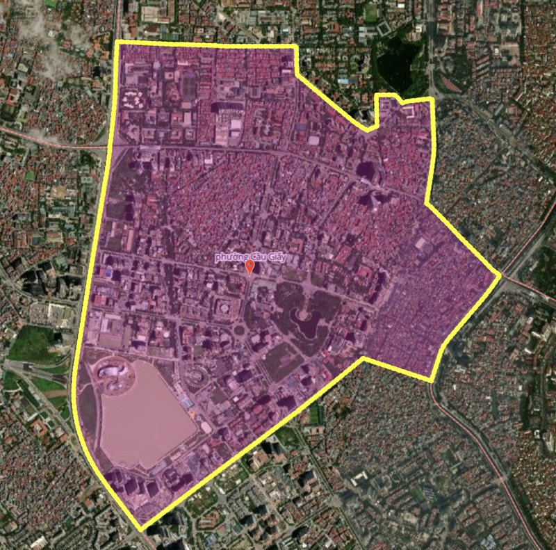 Thông tin chi tiết Quận Cầu Giấy sau sáp nhập 7/2025