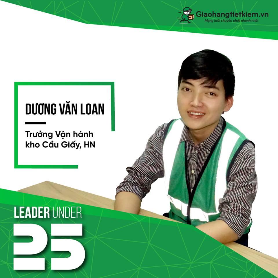 Dương Văn Loan (Trưởng vận hành kho Cầu Giấy, Hà Nội): Hành trình tại nhà Kiệm là quá trình “Thép đã tôi thế đấy” của bản thân.