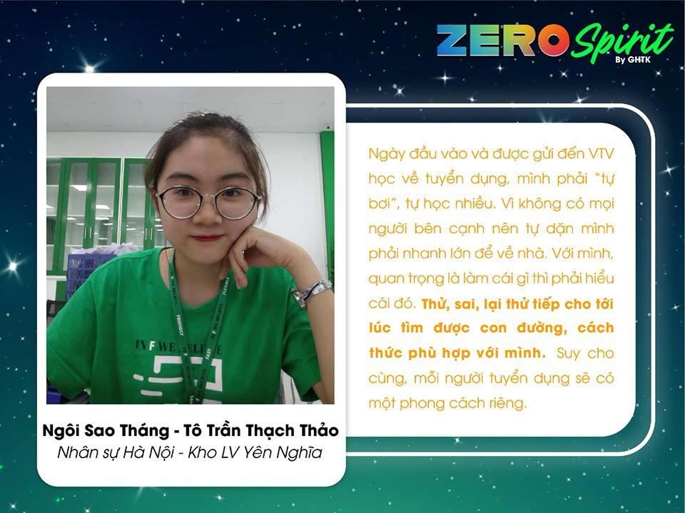  ZERO SPIRIT | NHÂN SỰ KHO LV YÊN NGHĨA - TÔ TRẦN THẠCH THẢO: “CÔ NÀNG KẸO NGỌT” TỰ DẶN MÌNH NHANH LỚN ĐỂ VỀ NHÀ! 
