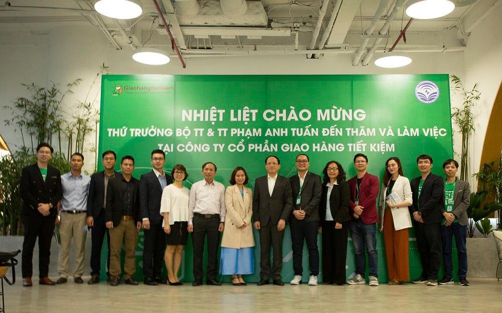 GHTK vinh dự tiếp đón Thứ trưởng Bộ TT&TT Phạm Anh Tuấn  cùng đoàn công tác đến thăm và làm việc tại trụ sở công ty