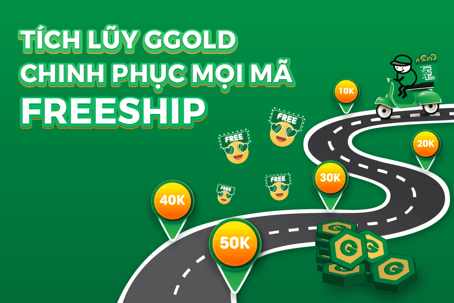Tích luỹ GGold - Chinh phục mọi mã FREESHIP