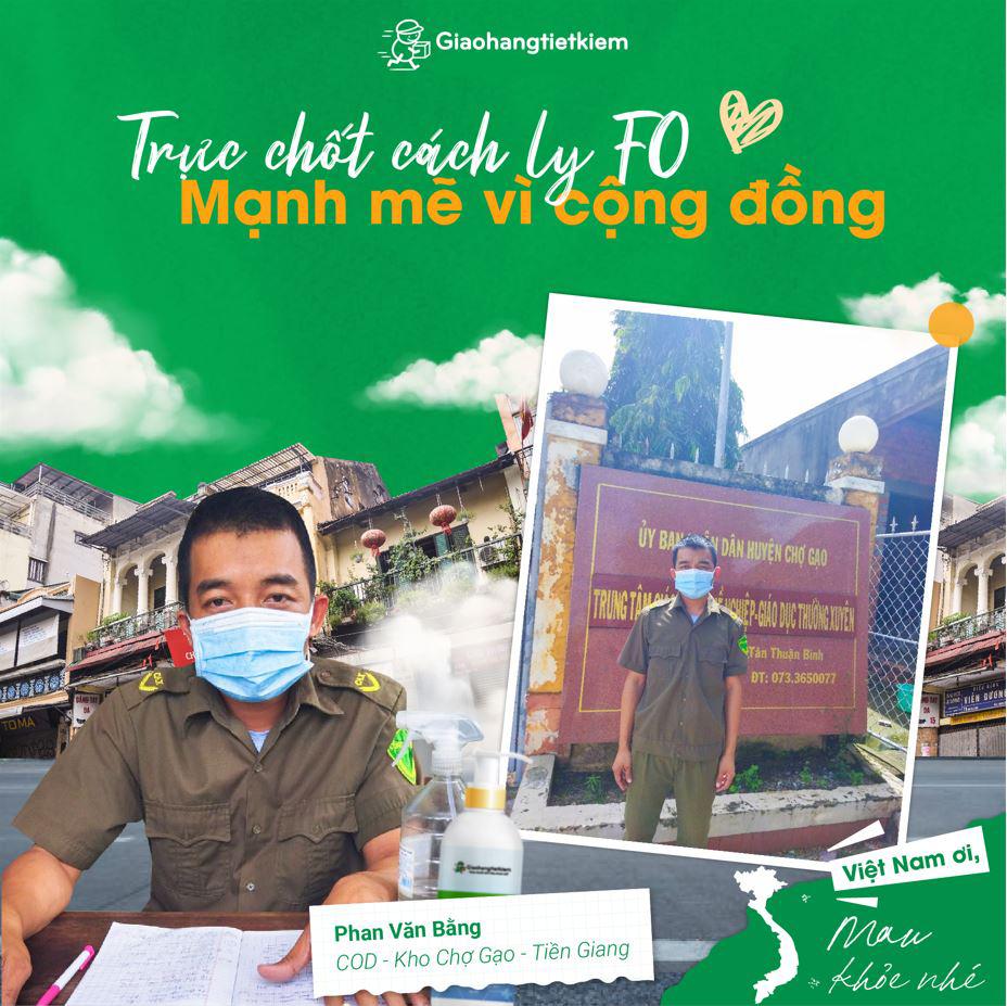 Trực chốt cách ly F0 - Mạnh mẽ vì cộng đồng