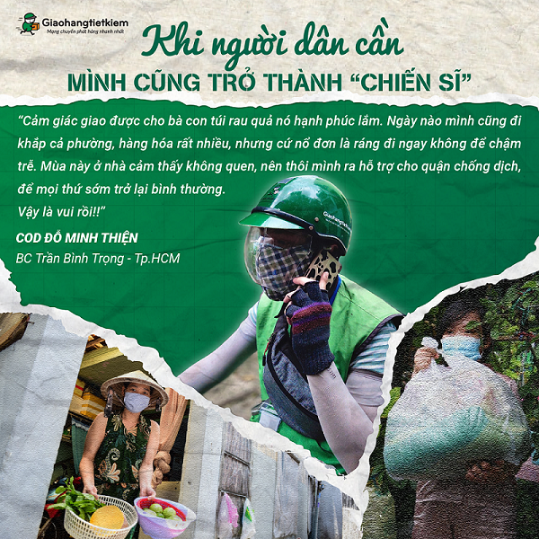 ? Khi người dân cần, mình cũng trở thành chiến sĩ! ?