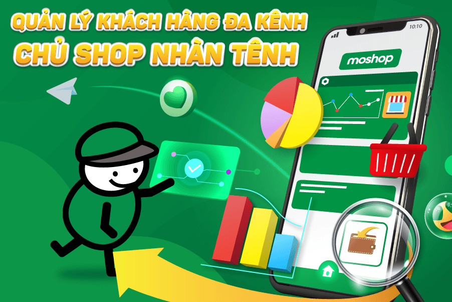 moshop: Quản lý đa kênh - chủ Shop nhàn tênh