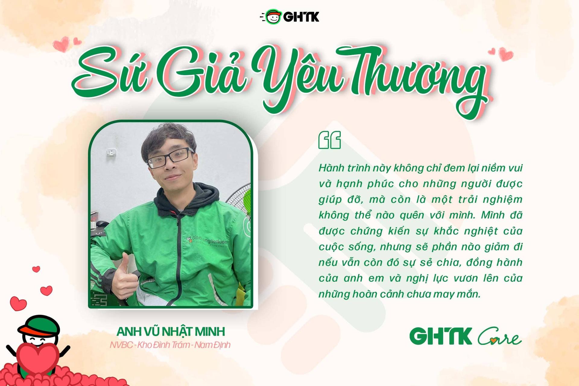 Sứ giả yêu thương - Nhân Viên Bưu Cục Vũ Nhật Minh (Nam Định)