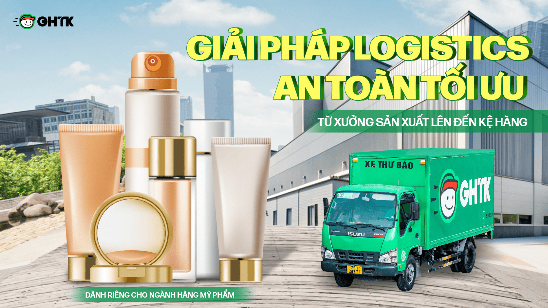 Giải pháp gửi hàng mỹ phẩm – an toàn, tối ưu