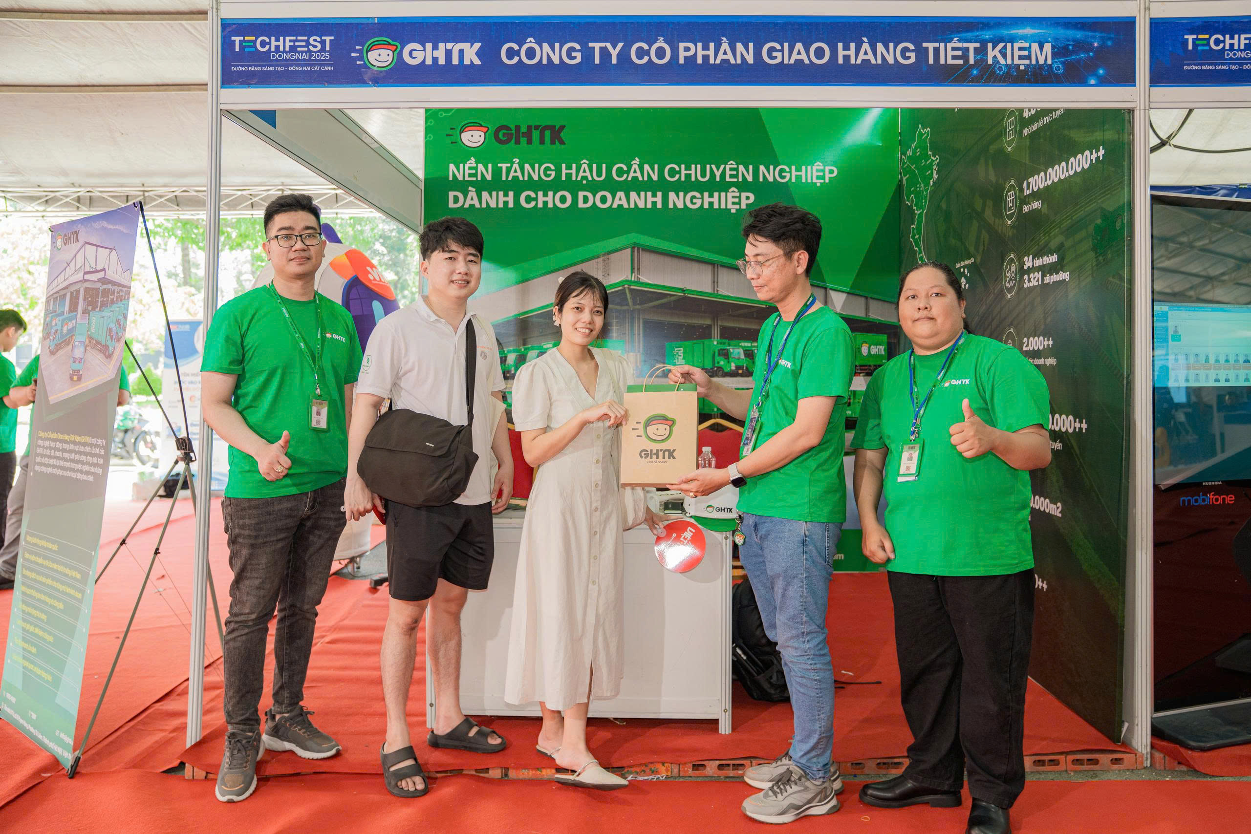 GHTK tham gia Techfest Đồng Nai 2025: Đồng hành thúc đẩy chuyển đổi số địa phương