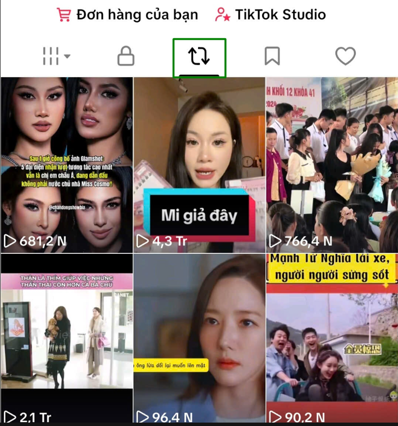 Hướng dẫn cách xoá video đăng lại trên TikTok nhanh gọn trong 3 giây