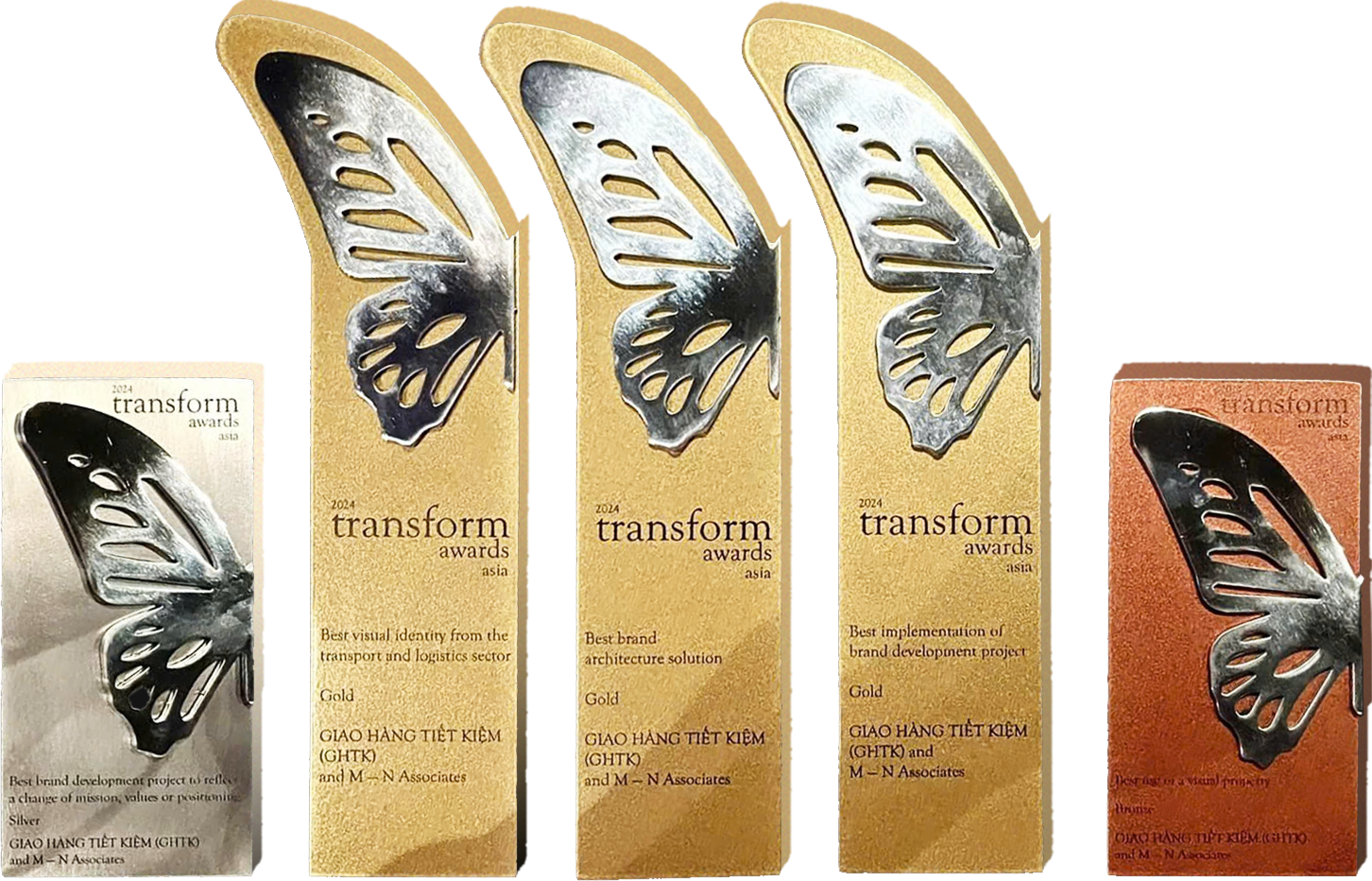 GHTK thắng lớn với 5 giải thưởng tại The Transform Awards 2024
