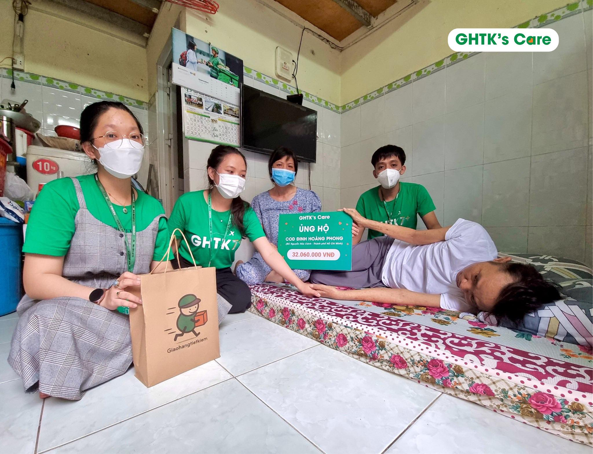 Quỹ Nhân Ái GHTK’s Care | Hành trình trao yêu thương số 32: Chuyến xe cuối cùng của “Con ong chăm chỉ” đầy tự hào của đại gia đình Giaohangtietkiem