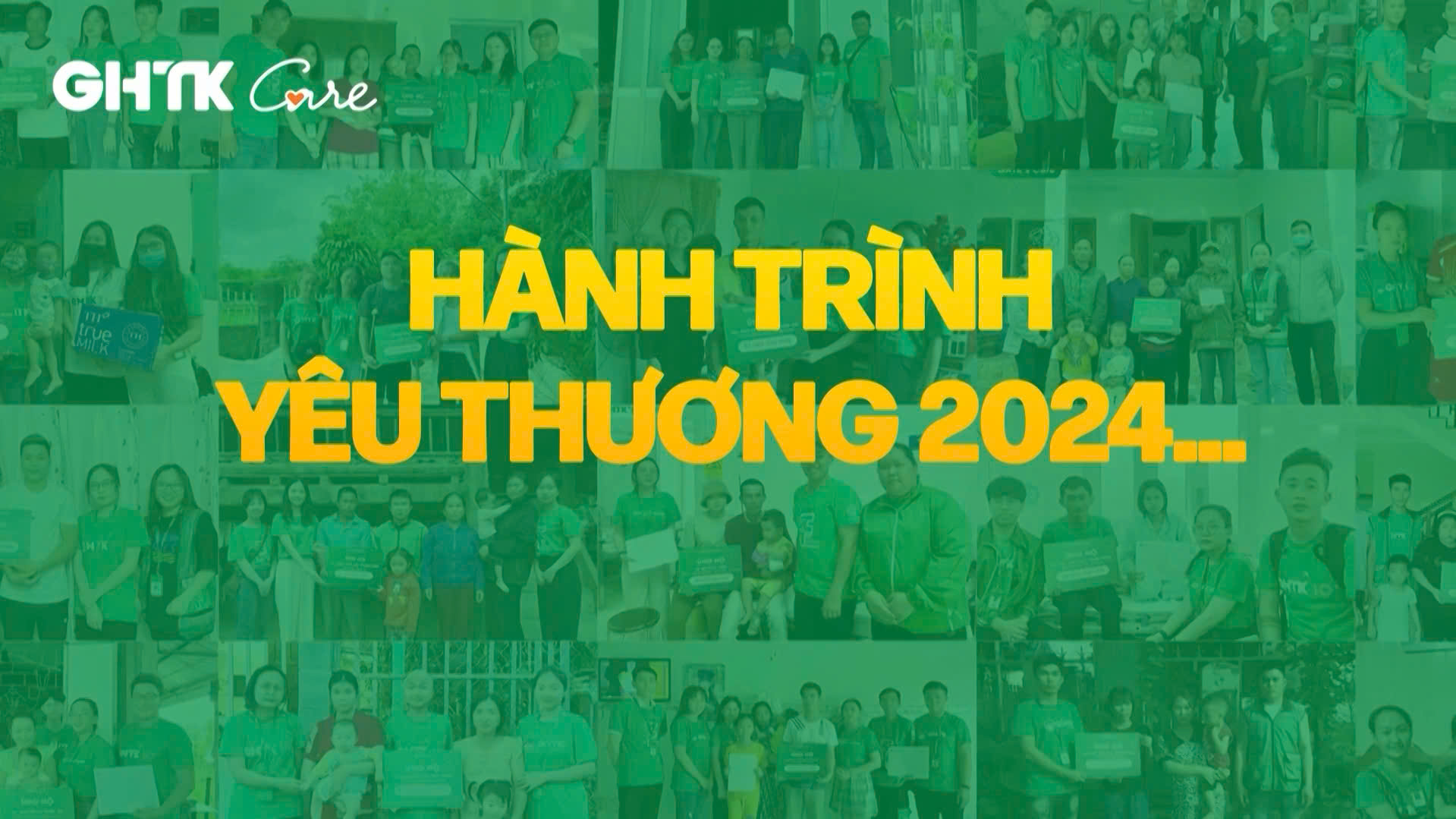 Tổng kết hành trình yêu thương quỹ nhân ái GHTK Care 2024