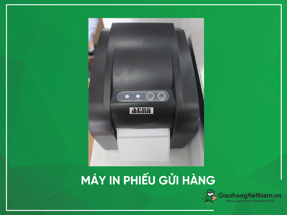 Hướng dẫn in & dán phiếu gửi hàng tại điểm gửi hàng GHTK